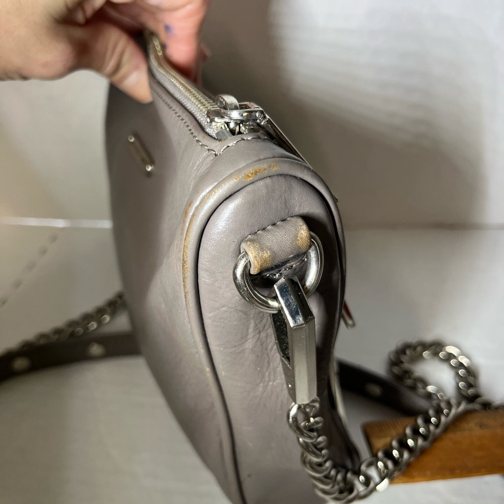 Rebecca Minkoff Mini Crossbody Bag Gray - Picture 6 of 12
